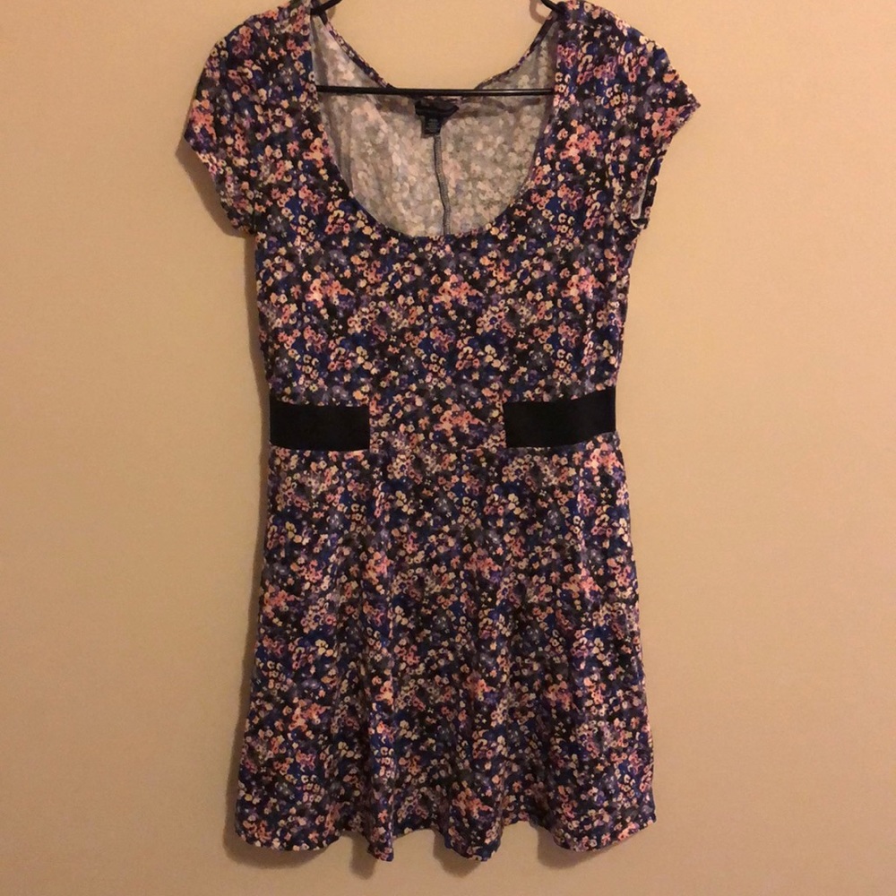 AE floral skater dress